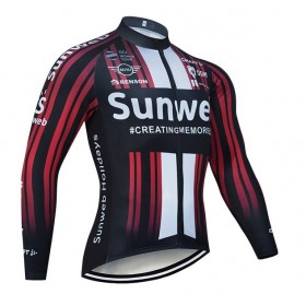 Wielershirt 2020 Team Sunweb N003 Lange Mouw